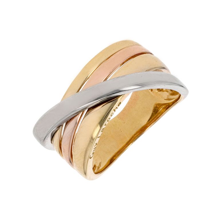 Yellow, pink and white gold...