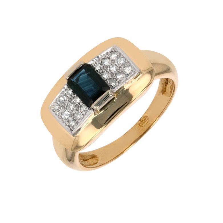 Ring sapphire 0.50 carat...