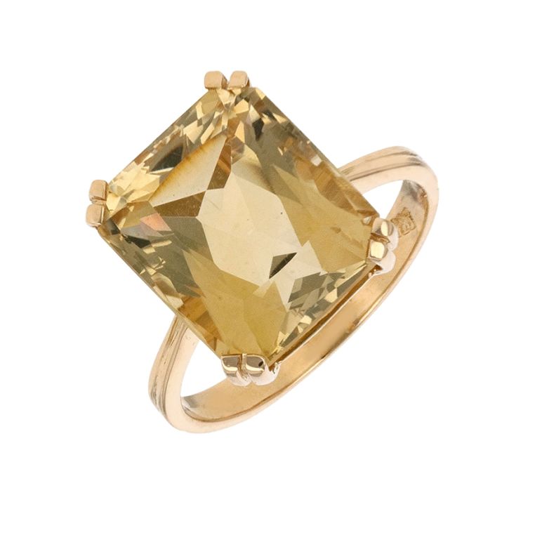 Vintage citrine ring 8.70...