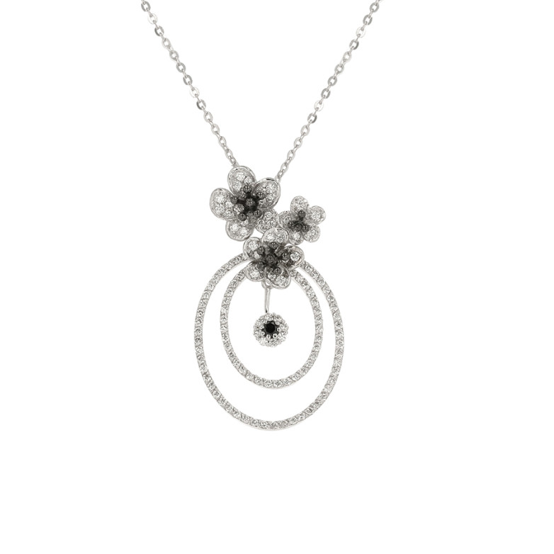 Black and white diamond...
