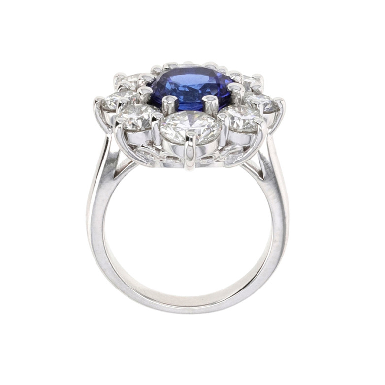 Tanzanite daisy ring 3.51...