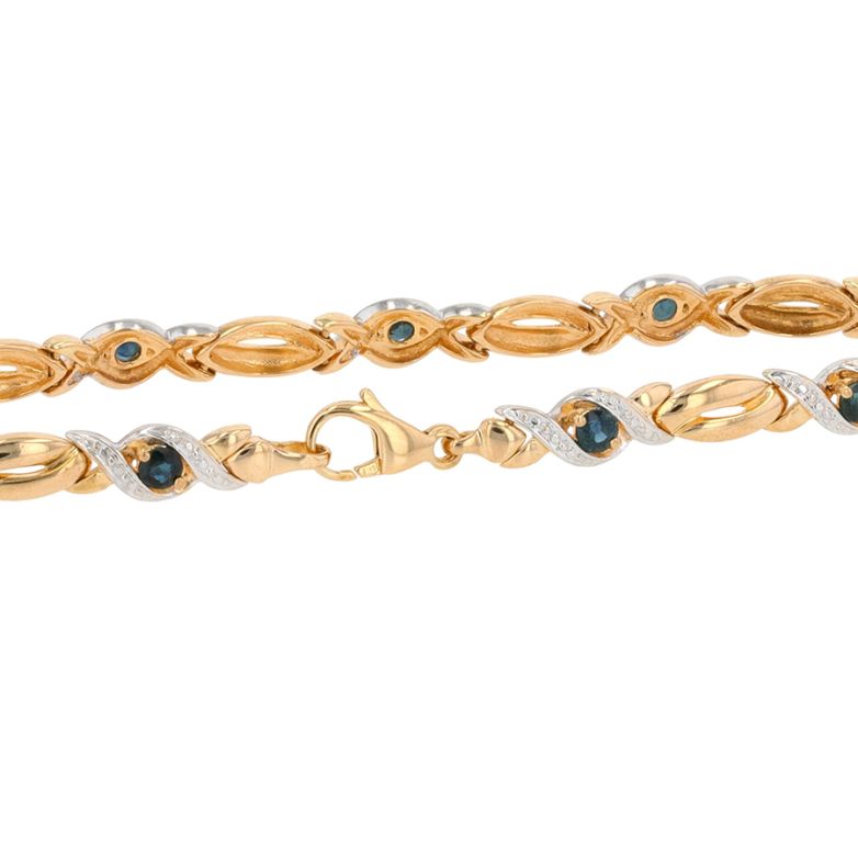 Bracelet sapphires 0.81...