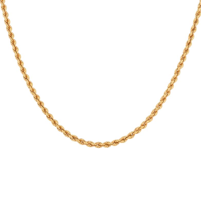 Twisted link necklace...