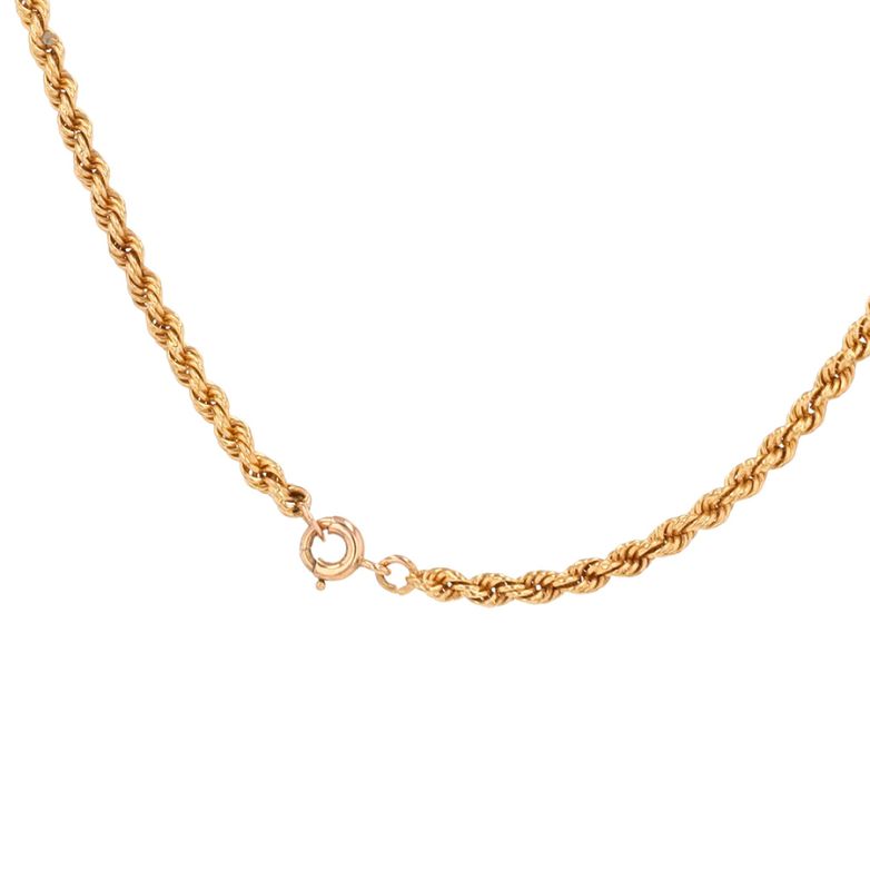 Twisted link necklace...