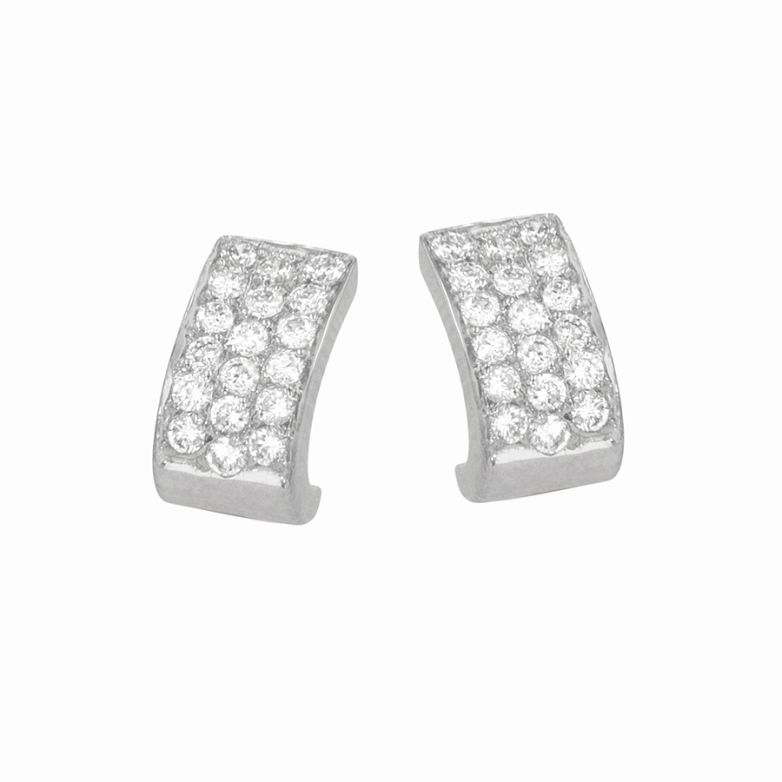 Earrings diamonds 0.72...