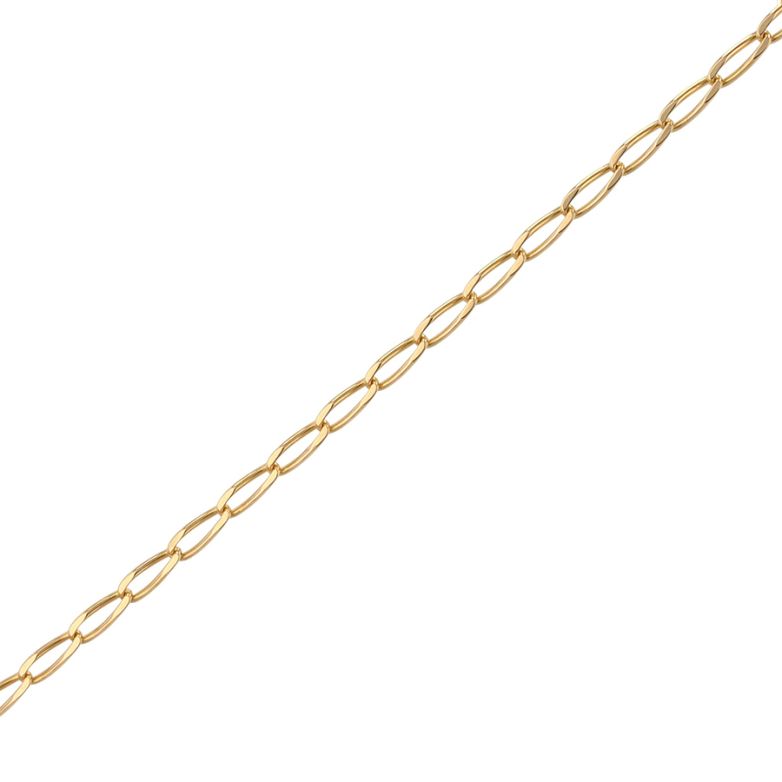 Yellow gold horse chain 4.59g