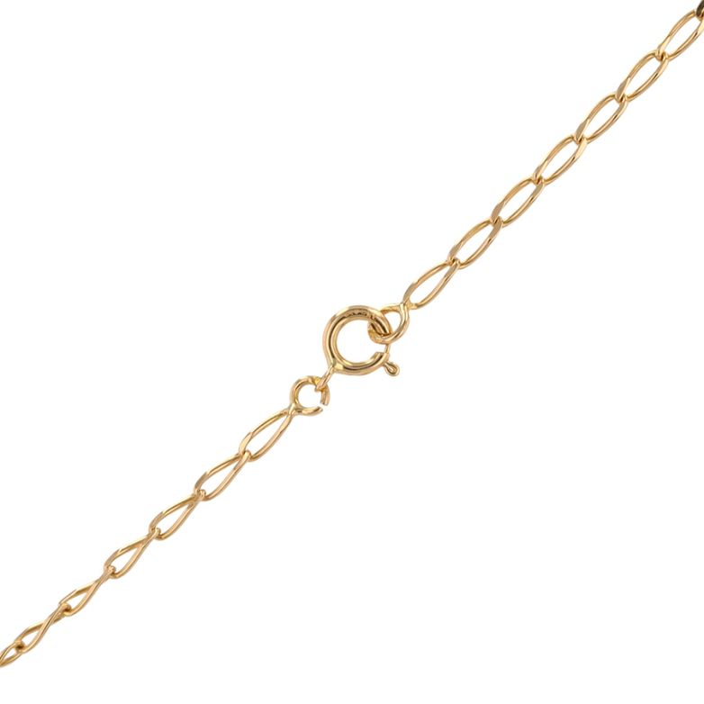 Yellow gold horse chain 4.59g