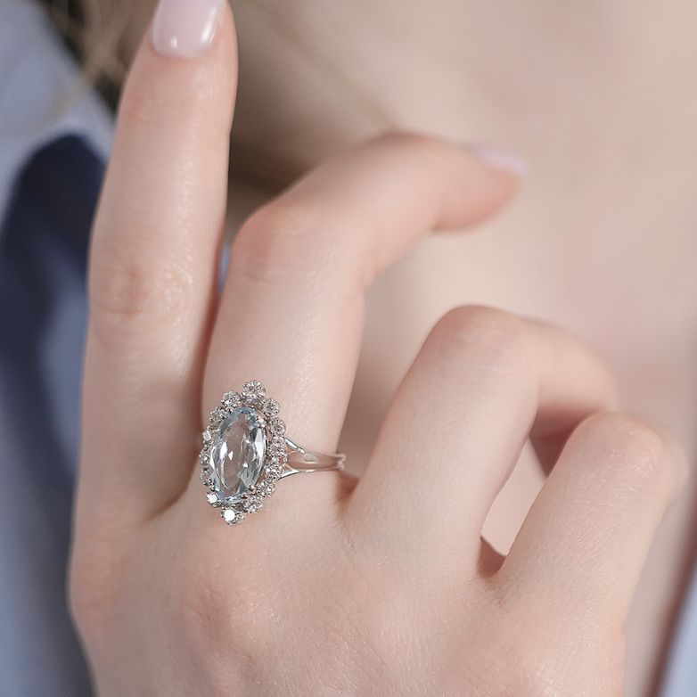Vintage ring diamonds 0.29...