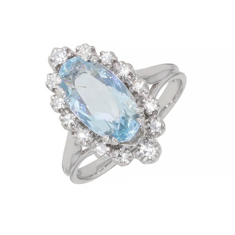 Vintage ring diamonds 0.29...