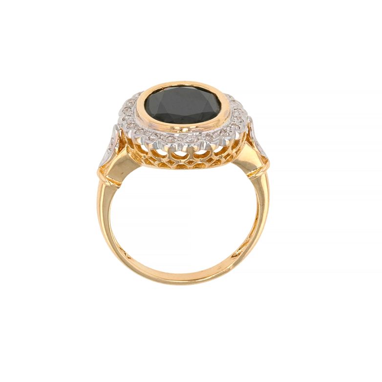 Daisy ring sapphire 3.65...