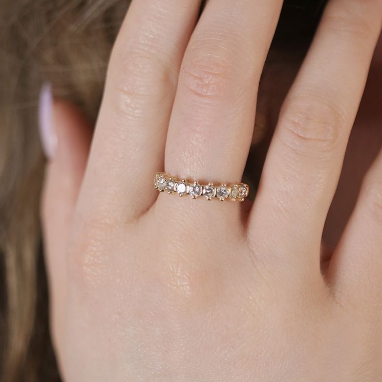 Diamond wedding band 0.90...