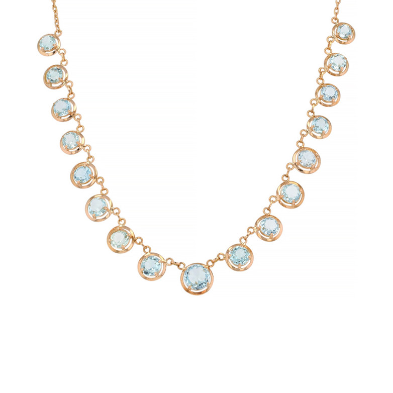 Vintage aquamarine necklace...