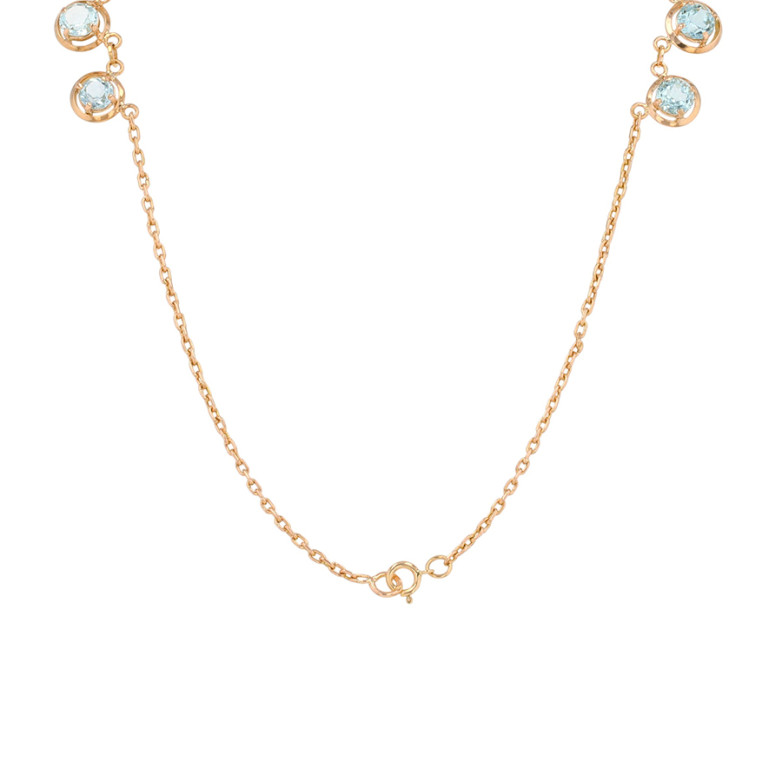 Vintage aquamarine necklace...