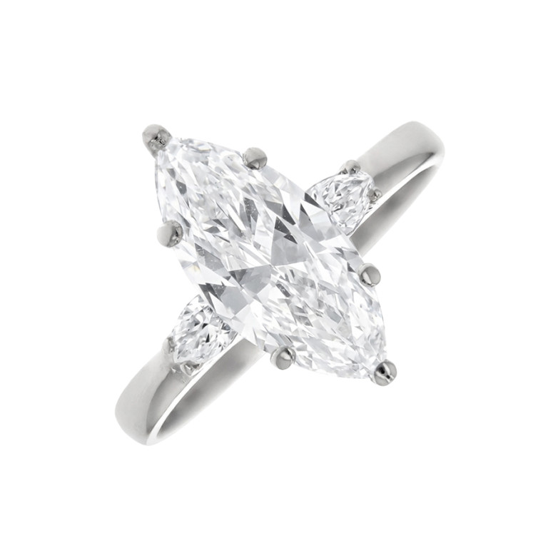 Solitaire diamants 2 carats...
