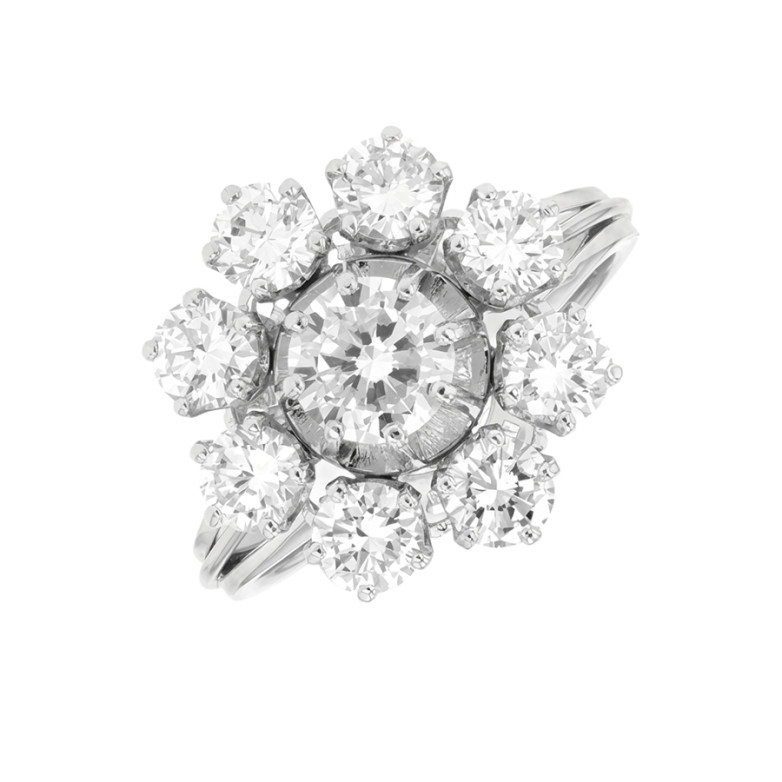 Daisy ring diamonds 2.46...