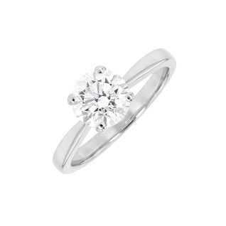 1-carat diamond solitaire...