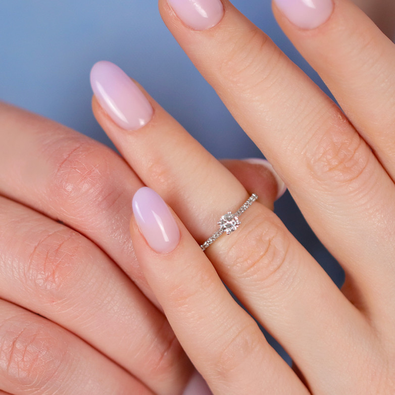 Solitaire diamond 0.43...