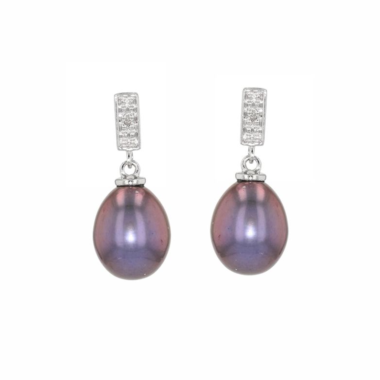 Earrings diamonds 0.004...