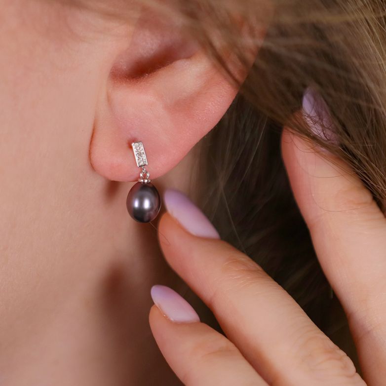 Earrings diamonds 0.004...