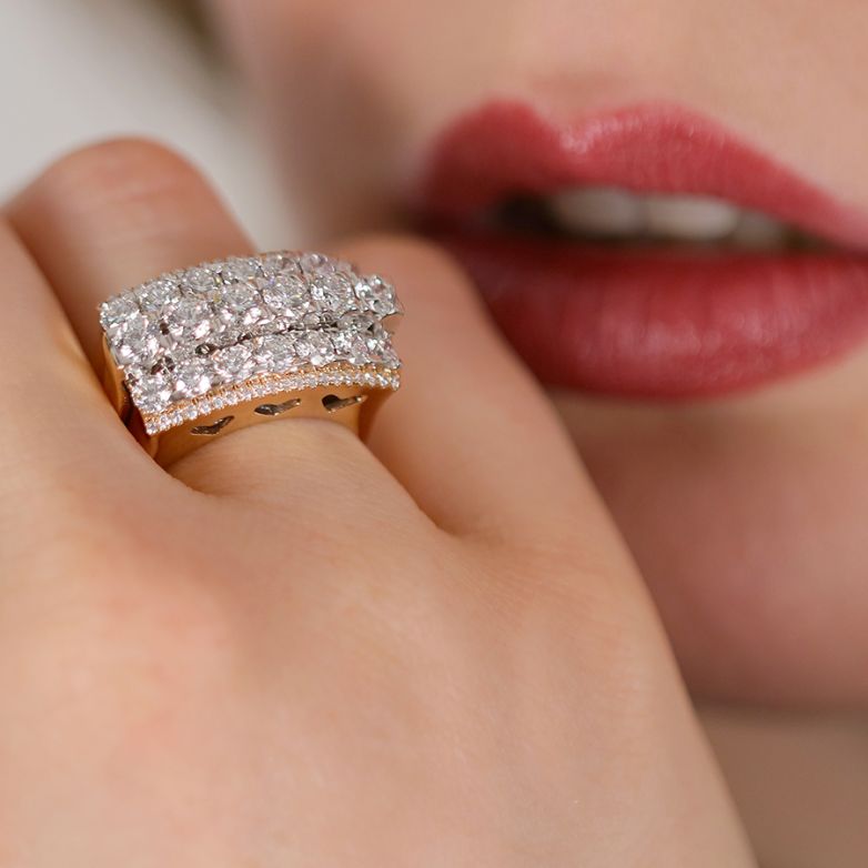 Vintage diamond ring 2.52...