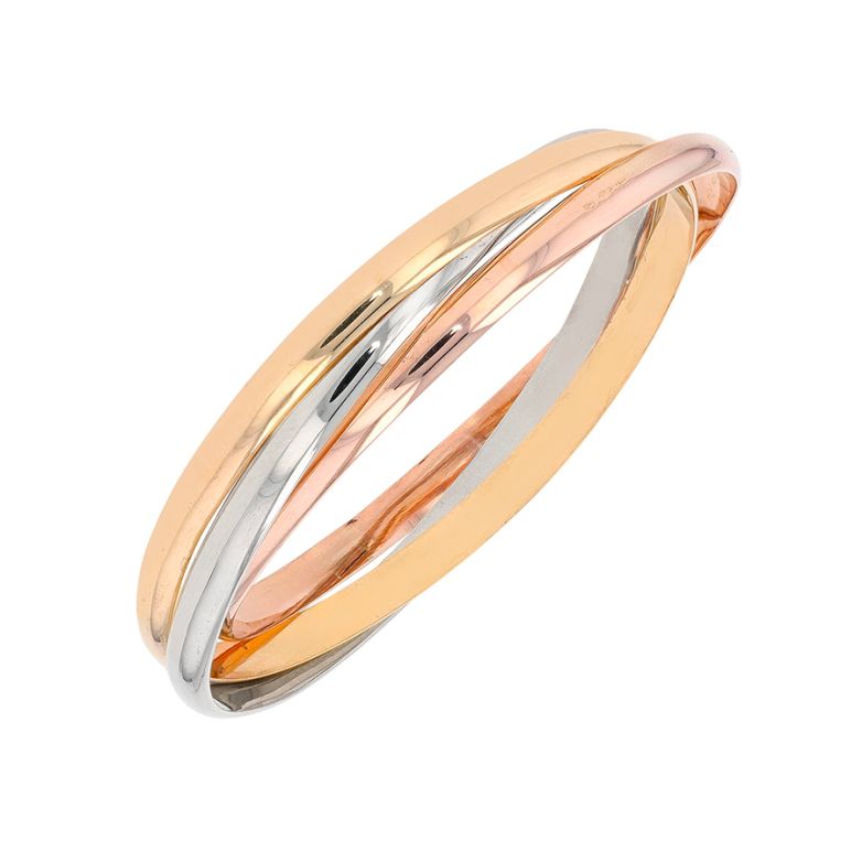 Yellow, pink and white gold...