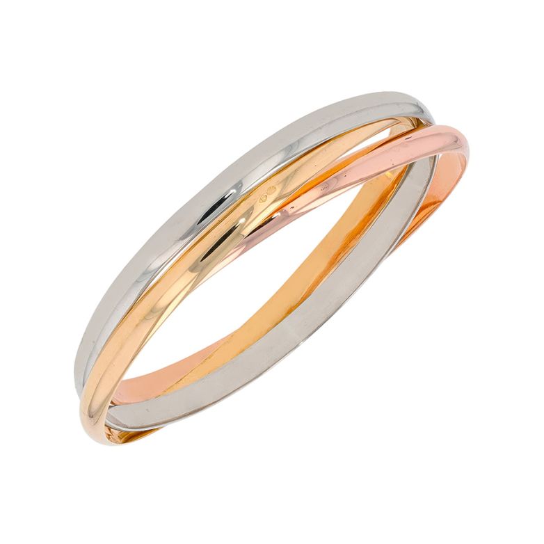 Yellow, pink and white gold...