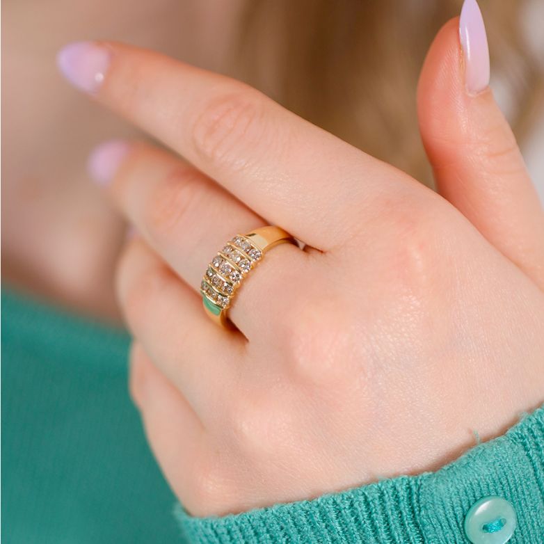 Diamond ring 0.72 carat...