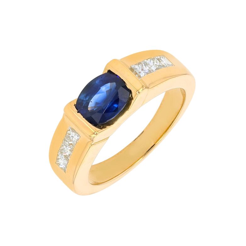 Ring sapphire 1.62 carat...