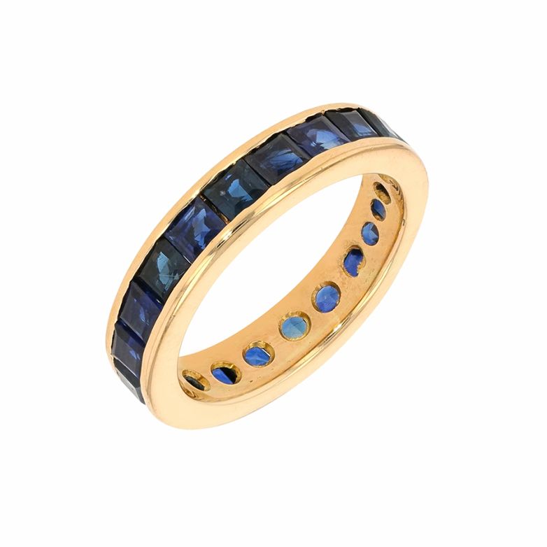 Ring sapphires 3.99 carats...
