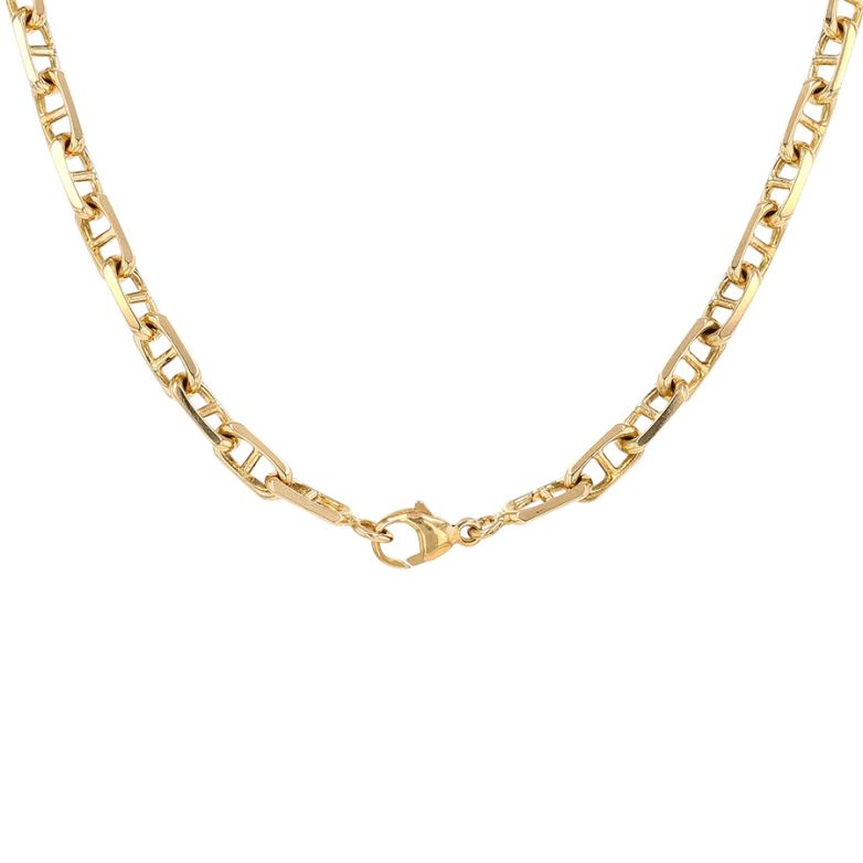 Yellow gold navy chain 37.69g