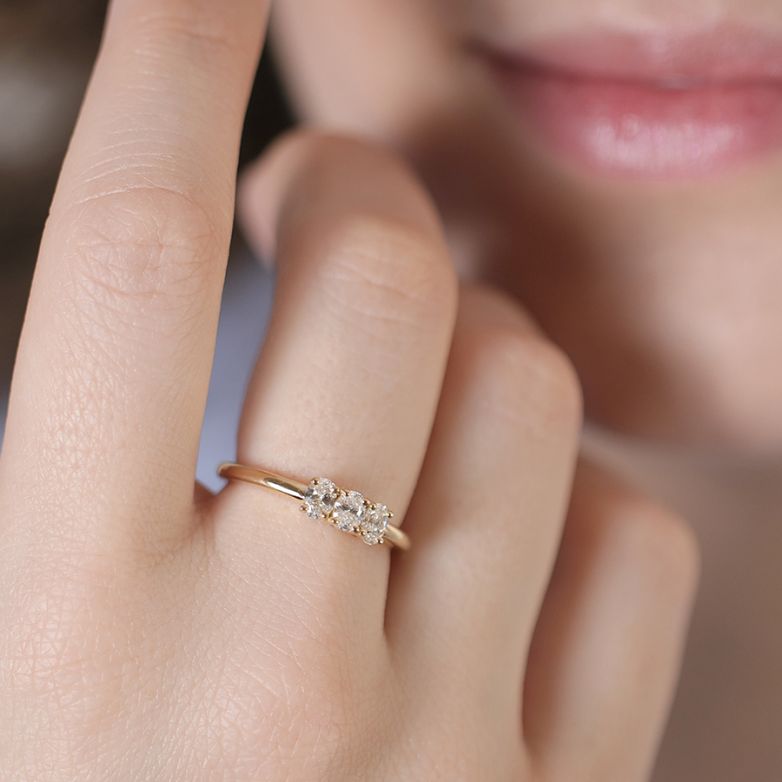 Diamond ring 0.49 carat...