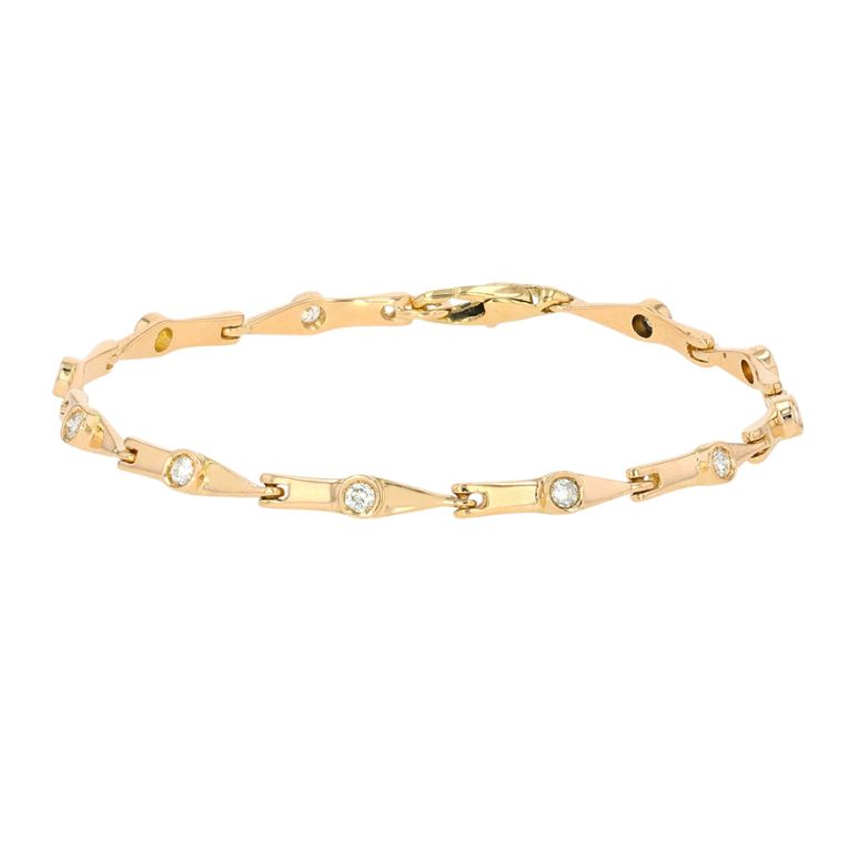 Diamond bracelet 0.44 carat...