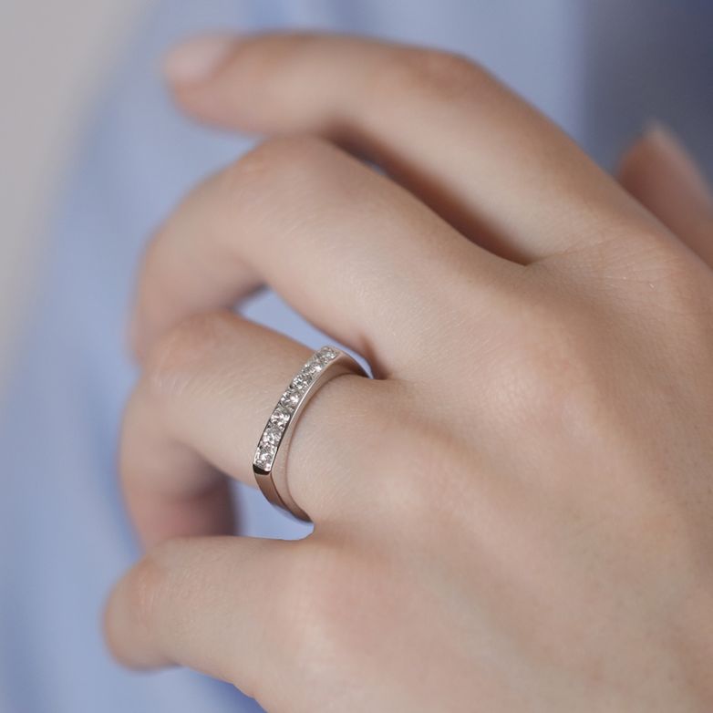 Diamond wedding band 0.28...