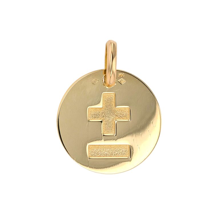 Yellow gold medal 3.33g