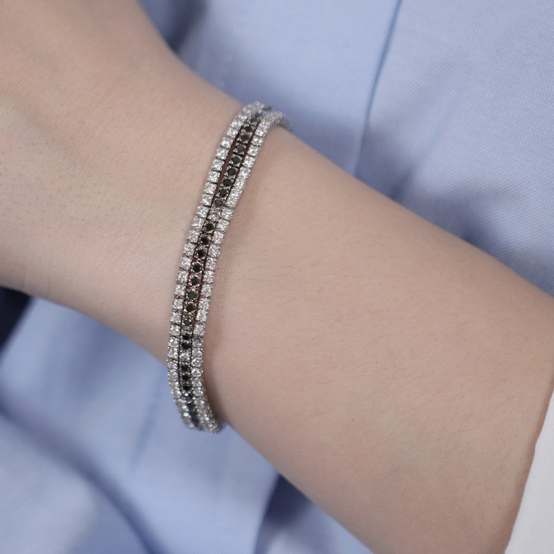 Bracelet black & white...