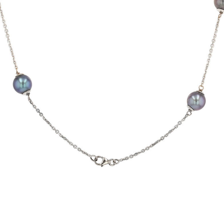 Tahitian pearl necklace in...