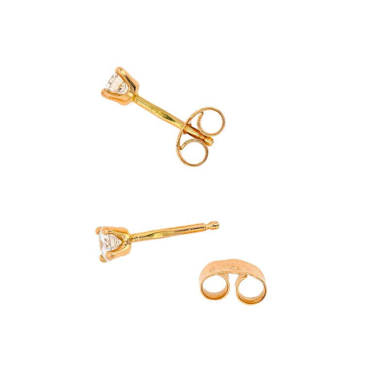 Earrings diamonds 0.35...
