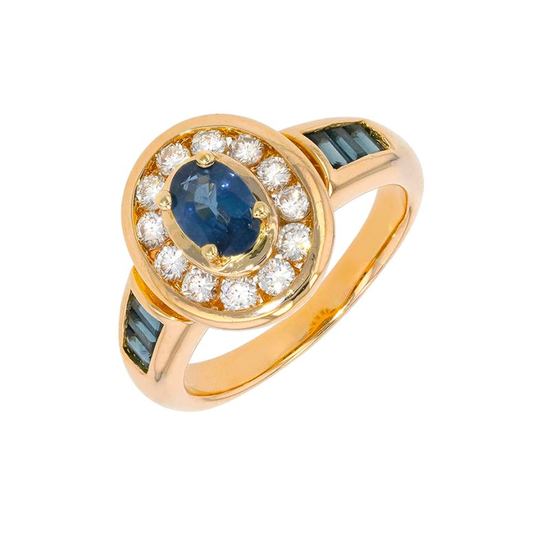 Ring sapphires 1.01 carat...