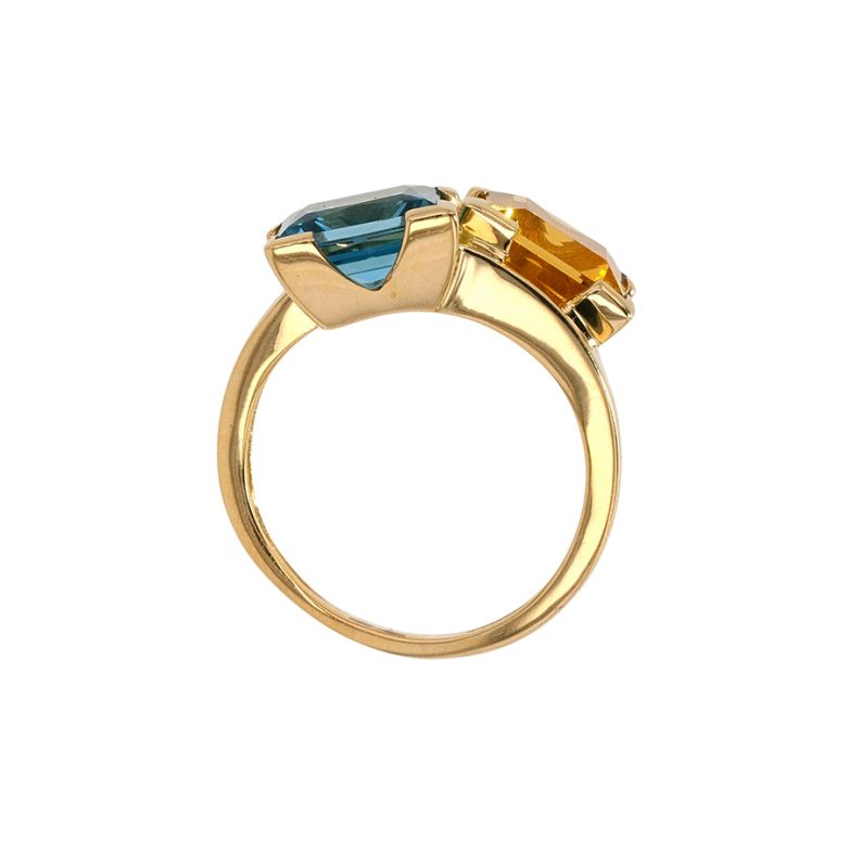 Ring citrine 2.61 carats...
