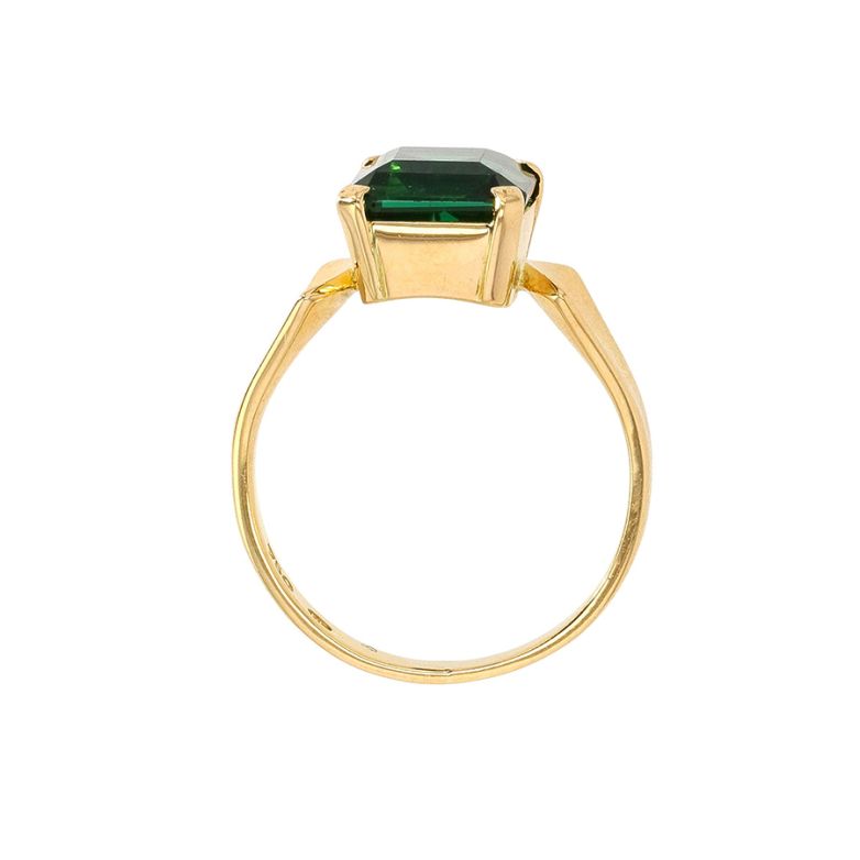 Tourmaline ring 4.05 carats...