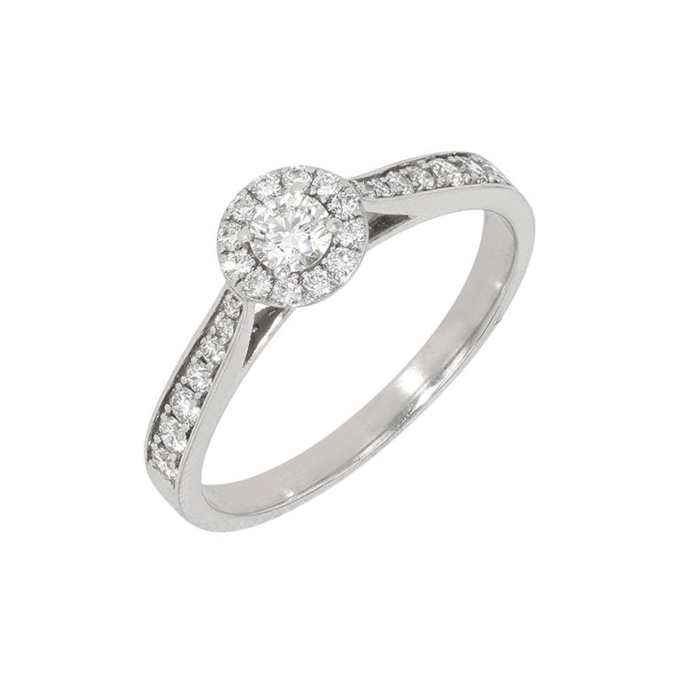 Diamond ring 0.42 carat...