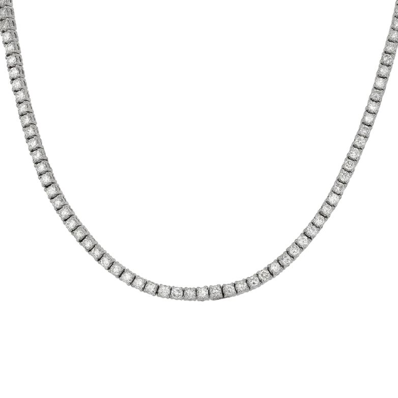 River of diamonds necklace...