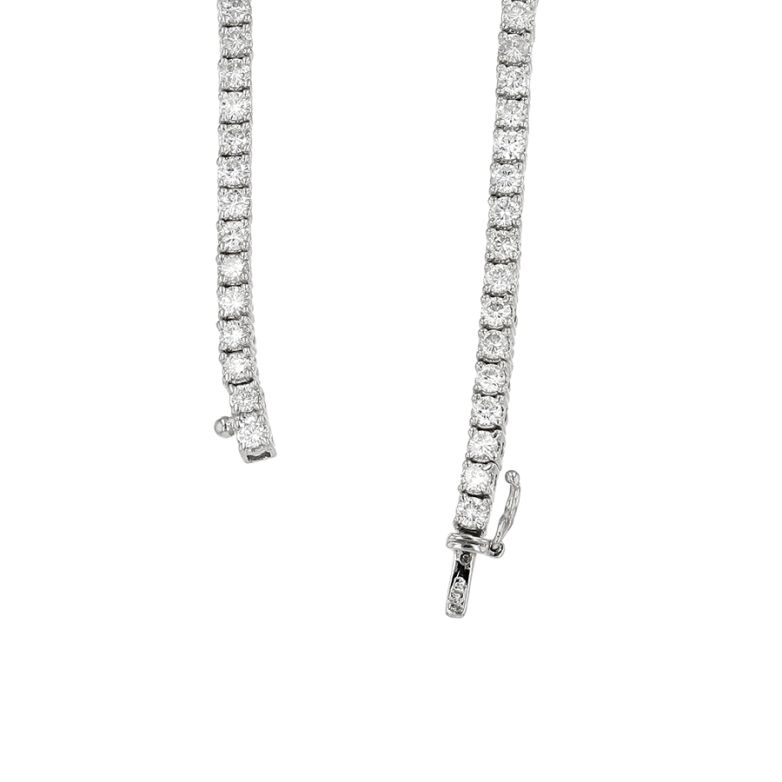 River of diamonds necklace...