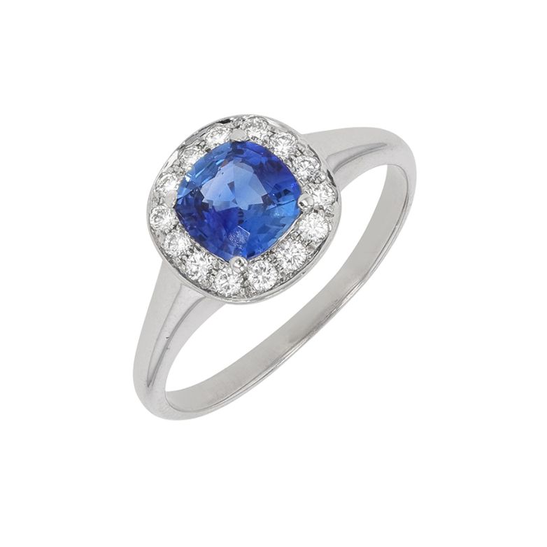 Ring sapphire 0.96 carat...