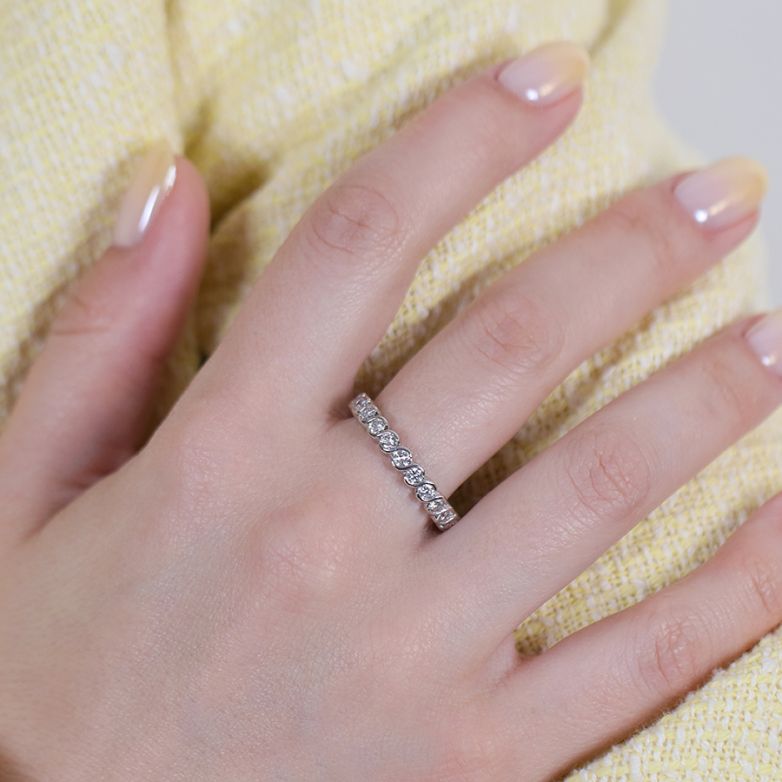 Diamond wedding band 1.38...