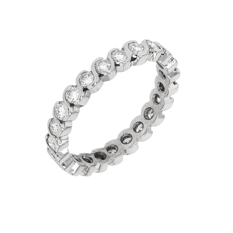 Diamond wedding band 1.38...