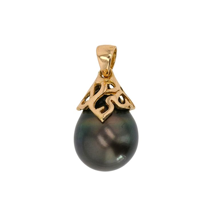 Tahitian pearl pendant...