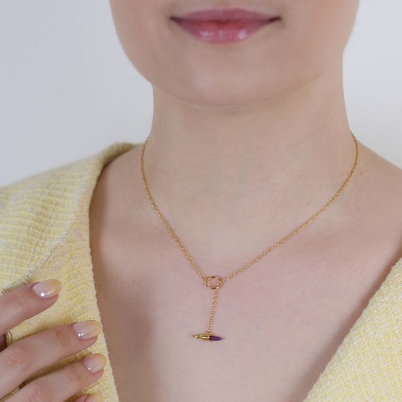 Collier péridot et...