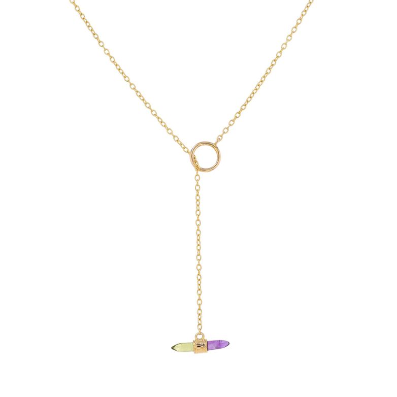 Collier péridot et...