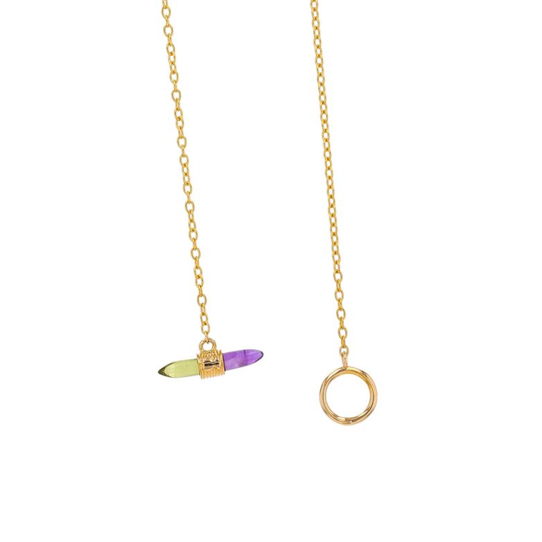 Collier péridot et...